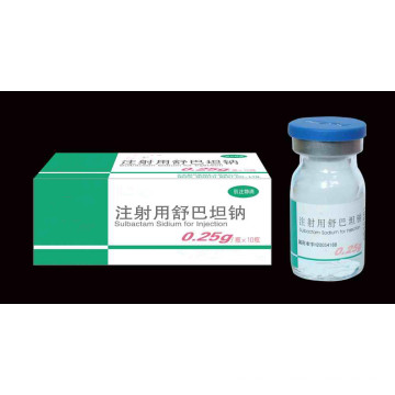 High Quality 0.25g, 0.5g Sulbactam Sodium for Injection